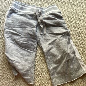 Light grey children’s y2k track pants 100% cotton